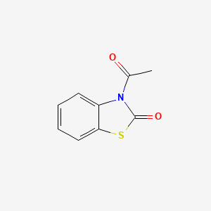 molecular formula C9H7NO2S B1615030 3-Acetylbenzo[d]thiazol-2(3H)-one CAS No. 51360-57-7