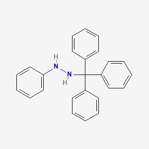molecular formula C25H22N2 B1615039 1-Phenyl-2-tritylhydrazine CAS No. 63418-38-2