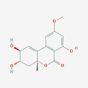 molecular formula C15H16O6 B161505 Altenuene CAS No. 29752-43-0