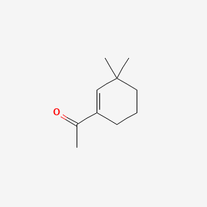 molecular formula C10H16O B1615061 Ethanone, 1-(3,3-dimethyl-1-cyclohexen-1-yl)- CAS No. 22463-19-0
