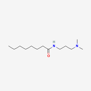 molecular formula C13H28N2O B1615065 Octanamide, N-[3-(dimethylamino)propyl]- CAS No. 22890-10-4