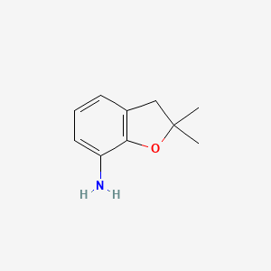 B1615069 2,2-Dimethyl-2,3-dihydro-1-benzofuran-7-amine CAS No. 68298-46-4