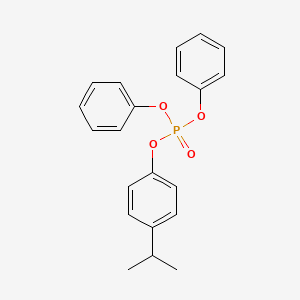 molecular formula C21H21O4P B1615071 4-(1-Methylethyl)phenyl diphenyl phosphate CAS No. 55864-04-5