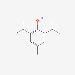 molecular formula C13H20O B1615083 2,6-Diisopropyl-4-methylphenol CAS No. 20766-99-8