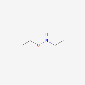 molecular formula C4H11NO B1615095 ETHOXY(ETHYL)AMINE CAS No. 4747-28-8