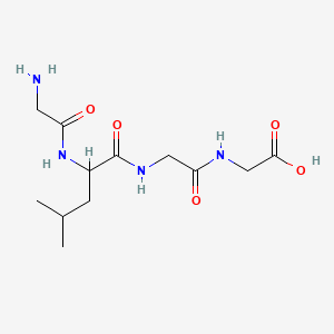 molecular formula C12H22N4O5 B1615100 Glycyl-leucyl-glycyl-glycine CAS No. 7325-21-5