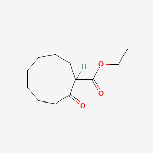 molecular formula C12H20O3 B1615133 Ethyl 2-oxocyclononanecarboxylate CAS No. 4017-57-6