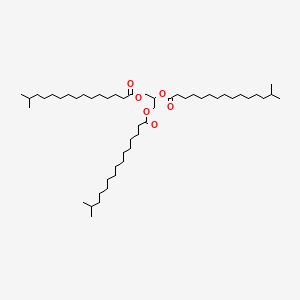 molecular formula C51H98O6 B1615149 Glycerol triisopalmitate CAS No. 68957-79-9