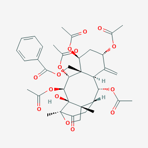 molecular formula C37H44O15 B161516 Taxumairol R 
