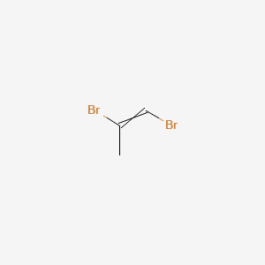 molecular formula C3H4Br2 B1615168 1-Propene, 1,2-dibromo- CAS No. 26391-16-2
