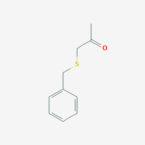molecular formula C10H12OS B161517 1-(苄硫基)丙酮 CAS No. 10230-69-0