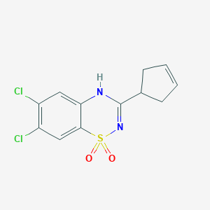 molecular formula C12H10Cl2N2O2S B1615187 Pazoxide CAS No. 21132-59-2