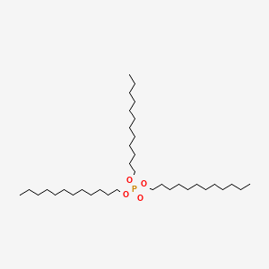 molecular formula C36H75O4P B1615192 Tridodecyl phosphate CAS No. 682-49-5