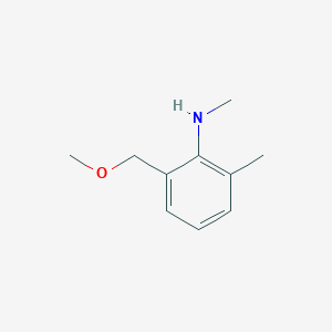 2-(methoxymethyl)-N,6-dimethylaniline