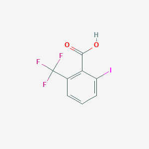molecular formula C8H4F3IO2 B1615227 2-Iodo-6-(trifluoromethyl)benzoic acid CAS No. 914637-39-1
