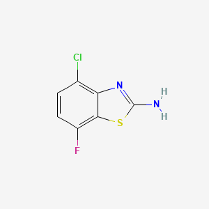 2-Amino-4-chloro-7-fluorobenzothiazole