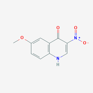6-Methoxy-3-nitroquinolin-4-OL
