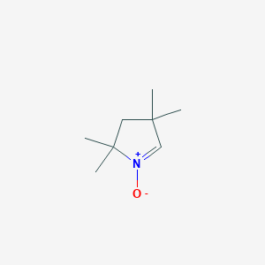 molecular formula C8H15NO B161525 3,3,5,5-Tetramethyl-1-pyrroline N-oxide CAS No. 10135-38-3