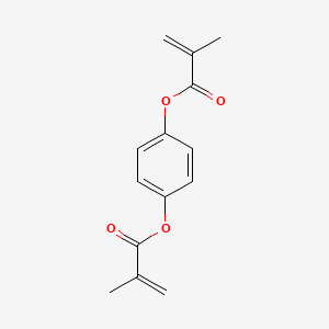 molecular formula C14H14O4 B1615264 1,4-Phenylene bismethacrylate CAS No. 3049-31-8