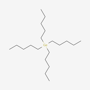 molecular formula C20H44Ge B1615269 Tetrapentylgermane CAS No. 3634-47-7
