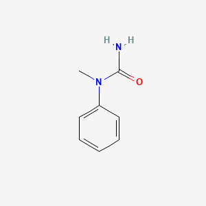 molecular formula C8H10N2O B1615276 1-甲基-1-苯基脲 CAS No. 4559-87-9