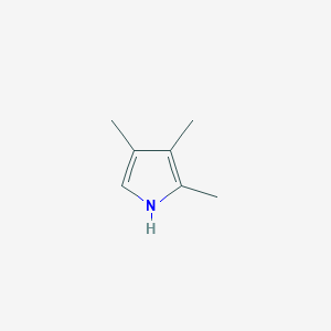 molecular formula C7H11N B1615287 2,3,4-Trimethyl-1H-pyrrole CAS No. 3855-78-5
