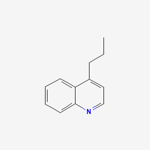 molecular formula C12H13N B1615288 4-Propylquinoline CAS No. 20668-44-4