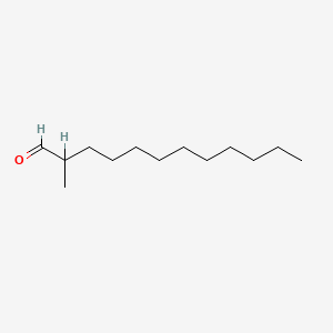 molecular formula C13H26O B1615299 2-Methyldodecanal CAS No. 37596-36-4