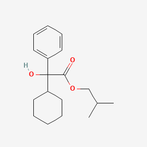 molecular formula C18H26O3 B1615301 Ibuverine CAS No. 31221-85-9