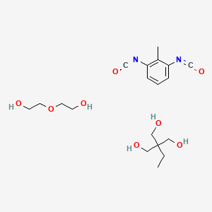 1,3-Diisocyanato-2-methylbenzene;2-ethyl-2-(hydroxymethyl)propane-1,3-diol;2-(2-hydroxyethoxy)ethanol