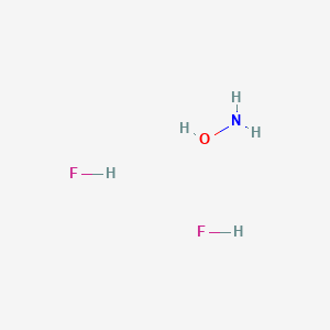 B1615315 Hydroxylamine, dihydrofluoride CAS No. 68110-20-3