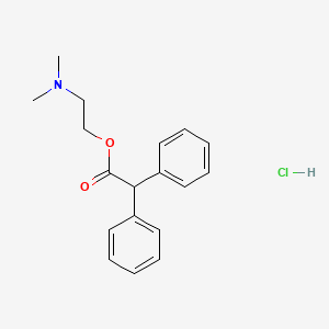 Diphenylacetic acid 2-(dimethylamino)ethyl ester hydrochloride