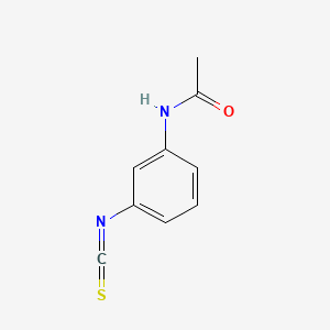 molecular formula C9H8N2OS B1615327 N-(3-Isothiocyanatophenyl)acetamide CAS No. 3137-83-5