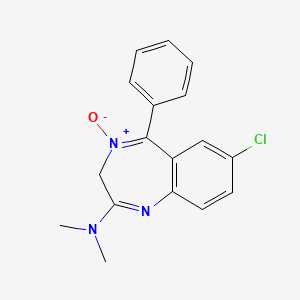 3H-1,4-Benzodiazepine, 7-chloro-2-dimethylamino-5-phenyl-, 4-oxide