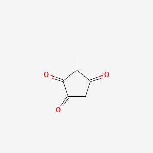 molecular formula C6H6O3 B1615337 3-Methyl-1,2,4-cyclopentanetrione CAS No. 4505-54-8