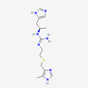 molecular formula C14H23N7S B1615342 Sopromidine CAS No. 79313-75-0