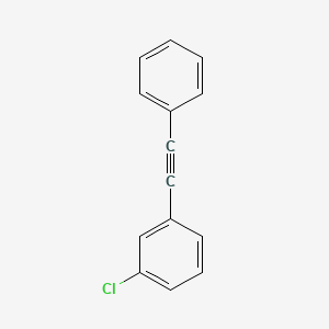 molecular formula C14H9Cl B1615359 1-Chloro-3-(2-phenylethynyl)benzene CAS No. 51624-34-1