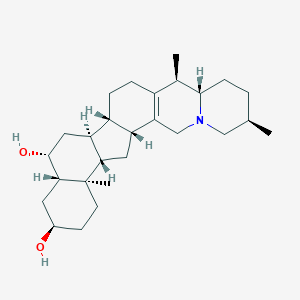 molecular formula C27H43NO2 B161536 Ziebeimine CAS No. 130320-51-3