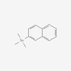 Stannane, trimethyl-2-naphthalenyl-