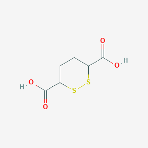 molecular formula C6H8O4S2 B1615370 Dithiane-3,6-dicarboxylic acid CAS No. 6623-09-2