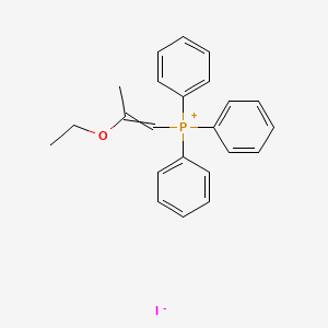 (2-Ethoxyprop-1-en-1-yl)triphenylphosphonium iodide