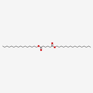 molecular formula C38H74O4 B1615385 Dicetyl adipate CAS No. 26720-21-8