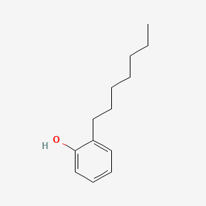 molecular formula C13H20O B1615387 2-Heptylphenol CAS No. 5284-22-0