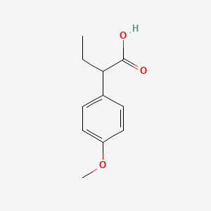 2-(4-Methoxyphenyl)butanoic acid