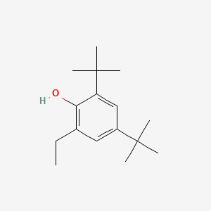 molecular formula C16H26O B1615397 2,4-Di-tert-butyl-6-ethylphenol CAS No. 6287-47-4