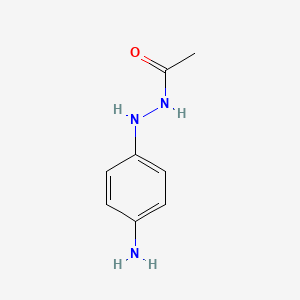 molecular formula C8H11N3O B1615405 Acetic acid, 2-(4-aminophenyl)hydrazide CAS No. 6596-74-3