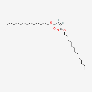 molecular formula C30H56O4 B1615409 Ditridecyl maleate CAS No. 61791-92-2