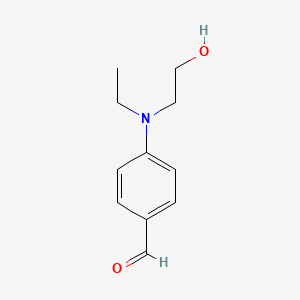 4-[Ethyl(2-hydroxyethyl)amino]benzaldehyde