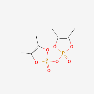 molecular formula C8H12O7P2 B1615423 Bis(dimethylvinylene) pyrophosphate CAS No. 55894-94-5