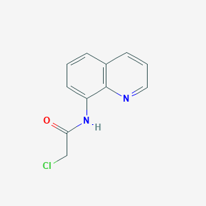 N1-(8-quinolyl)-2-chloroacetamide